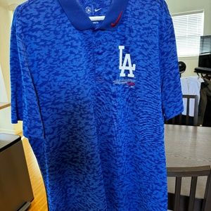 Los Angeles Dodgers Nike Royal Next Level Performance Polo